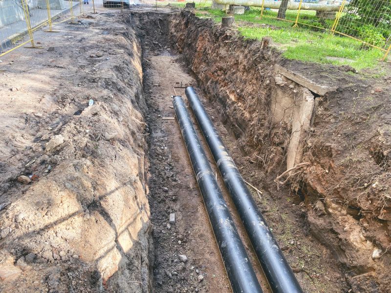Water Line Installation detail